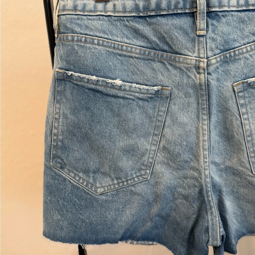 Annie Light Blue Jean Shorts - Picture 6 of 9